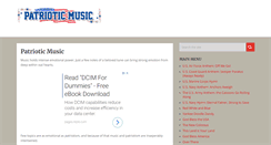 Desktop Screenshot of patrioticmusic.org
